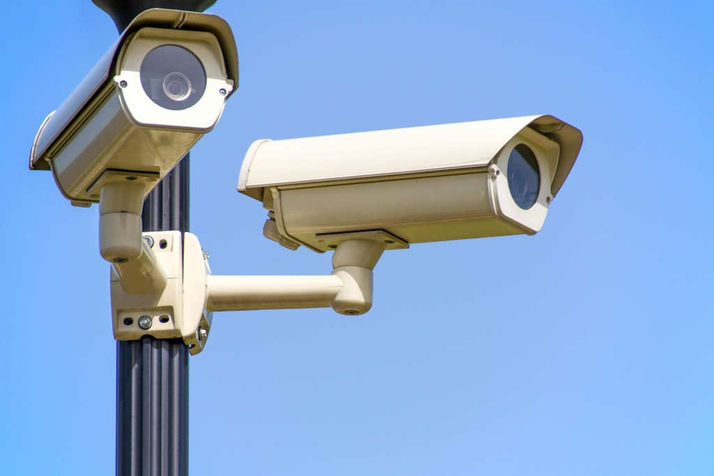 Outdoor surveillance cameras